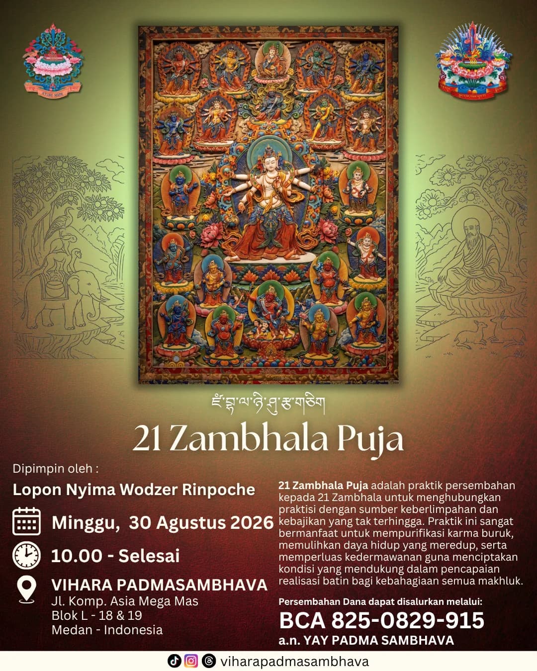 21 Zambhala Puja