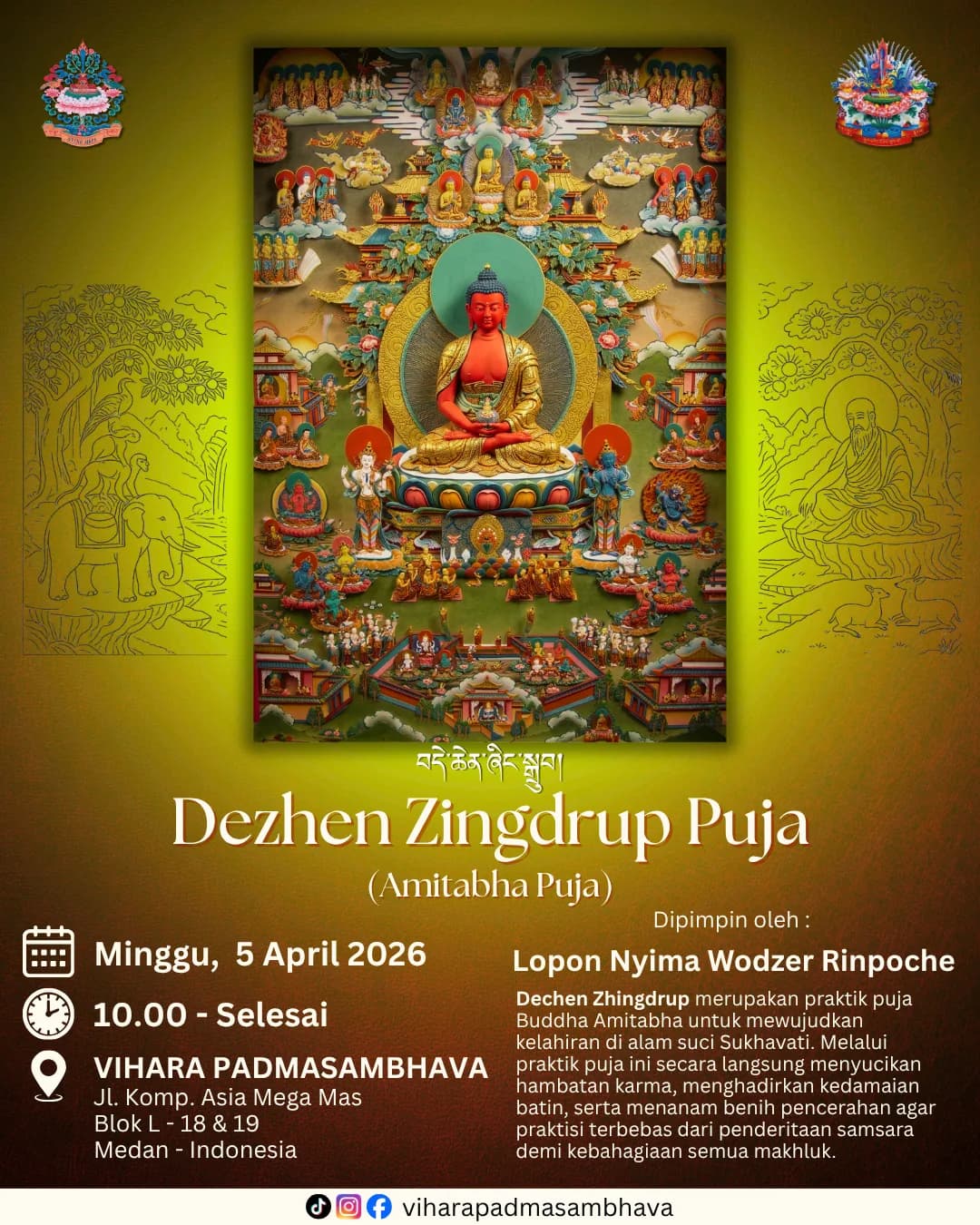 Dezhen Zingdrup Puja