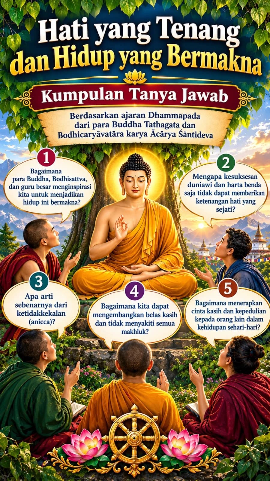 Hati yang Damai dan Kehidupan yang Bermakna