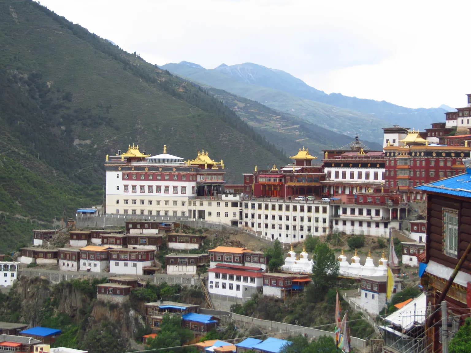 Biara Palyul, Kham, Tibet.